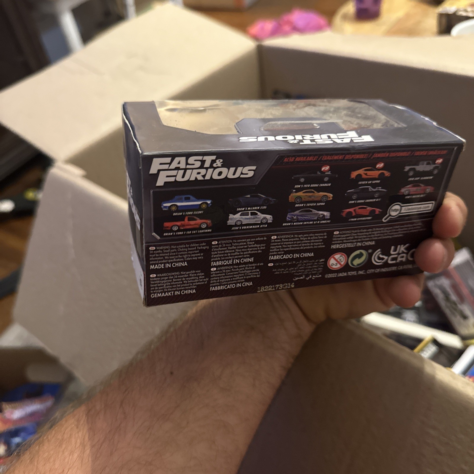 2022 Fast & Furious Dom’s Chevrolet Chevelle SS Red Diecast 1:32 Scale Red Box 2