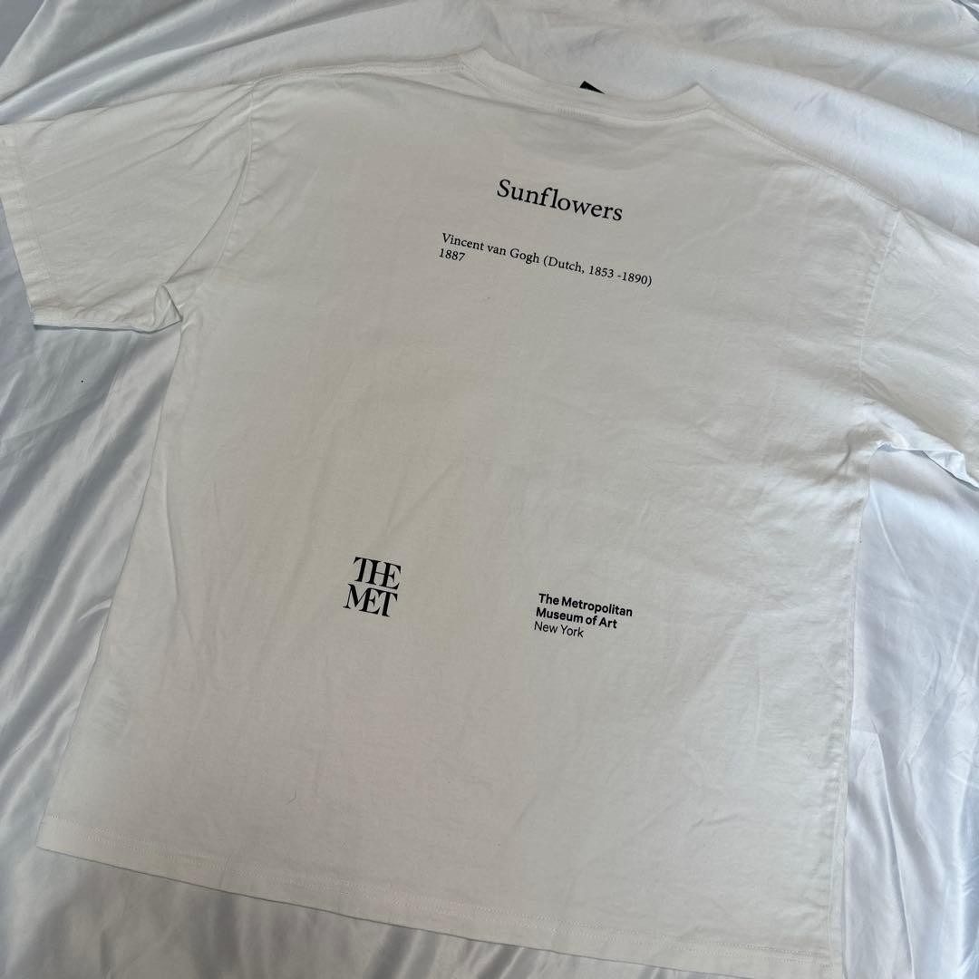 [M] Art T-shirt Van Gogh/Two cut sunflowers Metropolitan Museum of Art