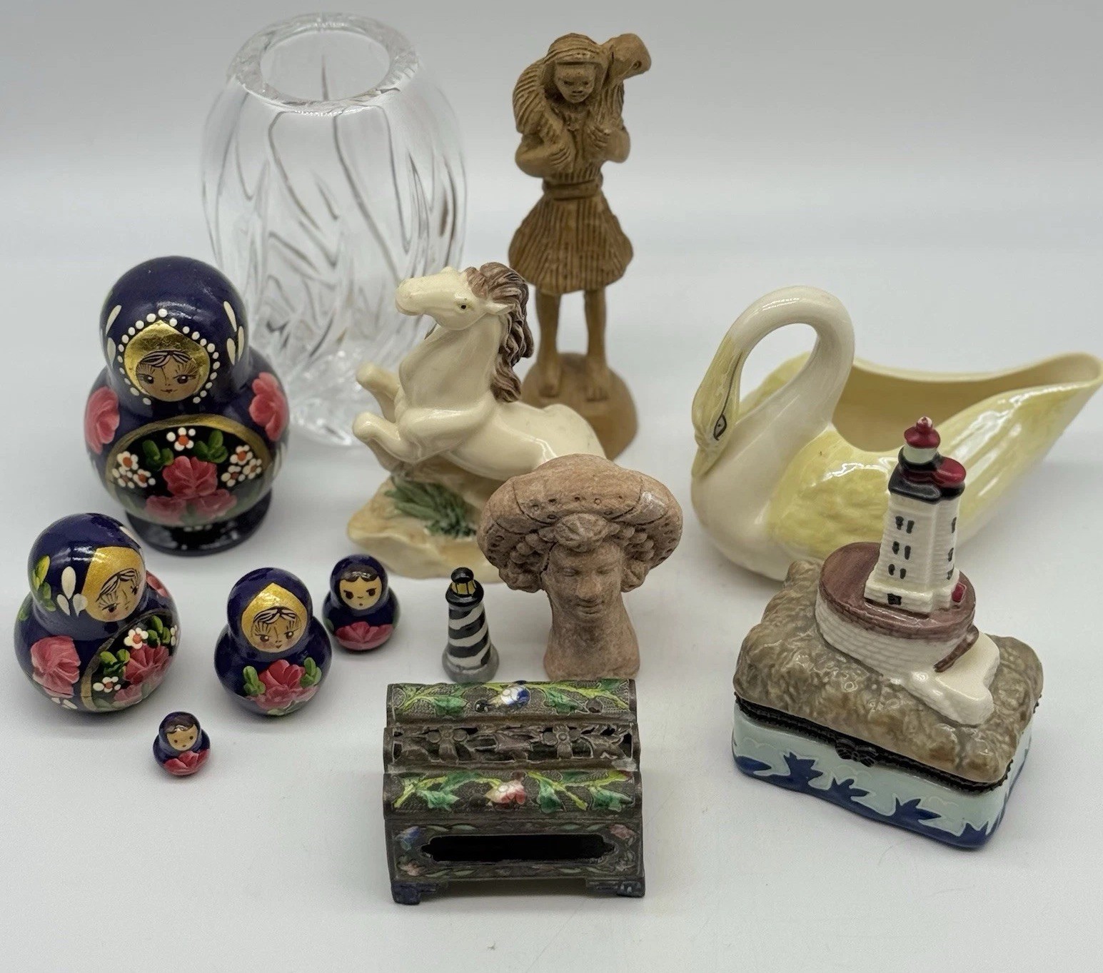 Vintage Lot Antique Curios Vintage Collectables Menagerie Home Accessories