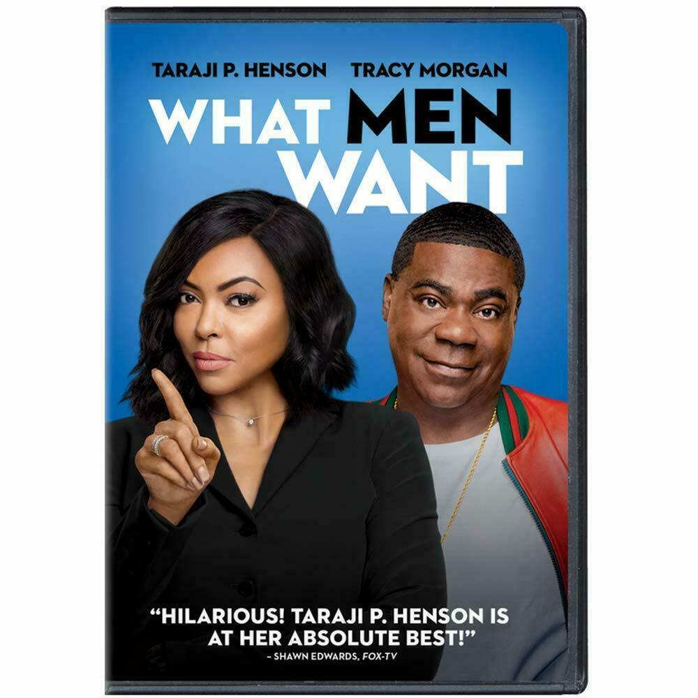 What Men Want (DVD 2019) NEW Factory Sealed USA SELLER