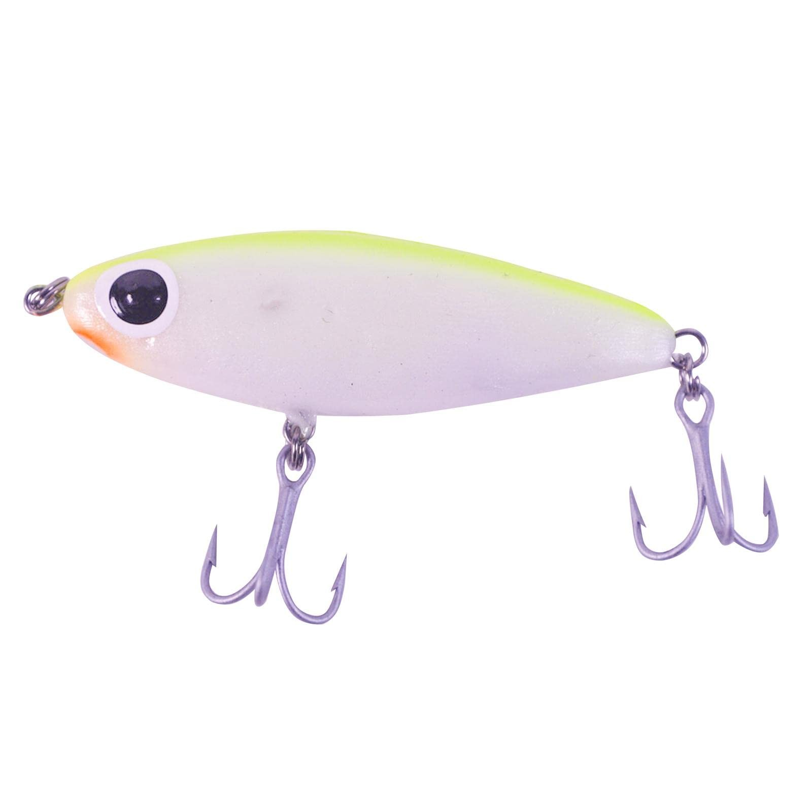 Paul Brown’s SD05 Soft-Dine 2 5/8′, 3/8 oz. Purple Chartreuse Belly