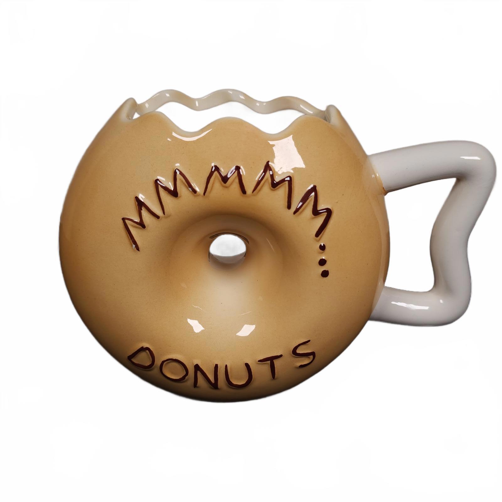 Cute Donut Coffee Mug – Unique Dessert-Inspired Design