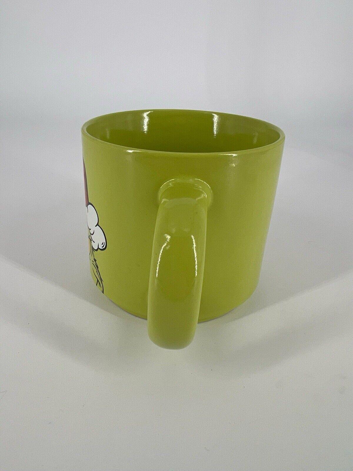2013 Dr Seuss How the Grinch Stole Christmas Green Coffee Cup Mug 3.25″