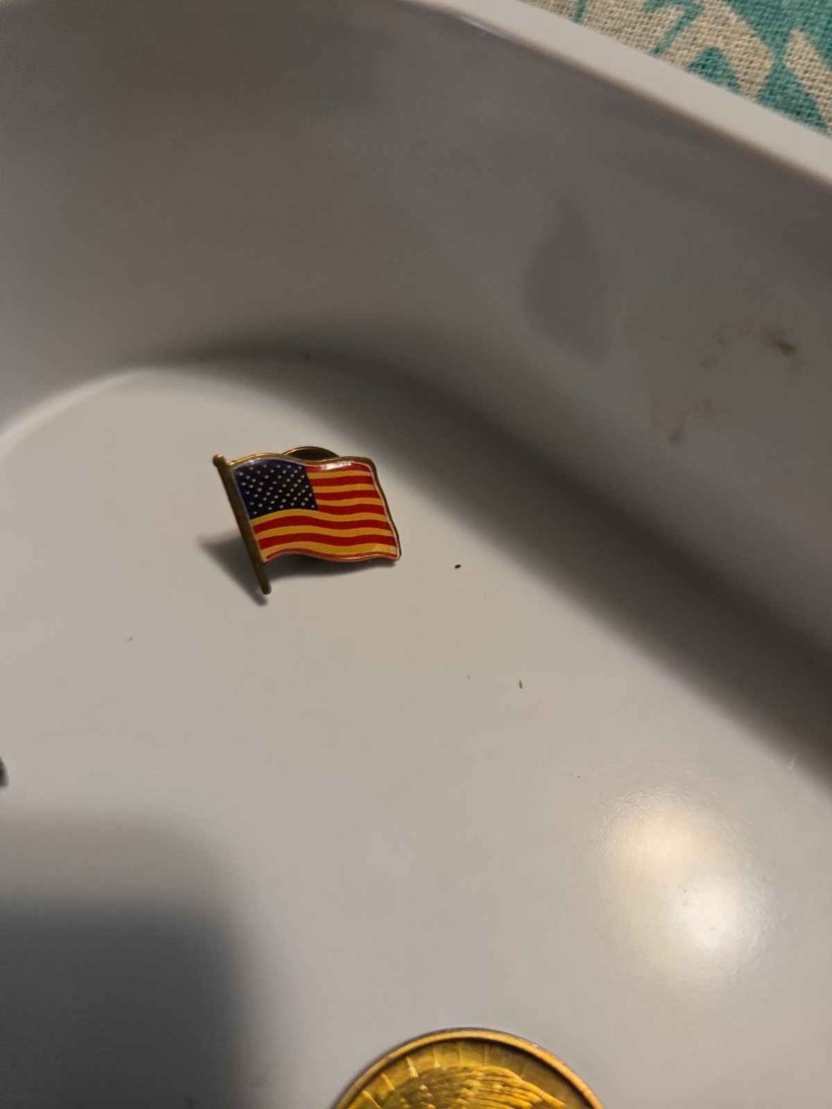 Junk Drawer With Silver And War Medals