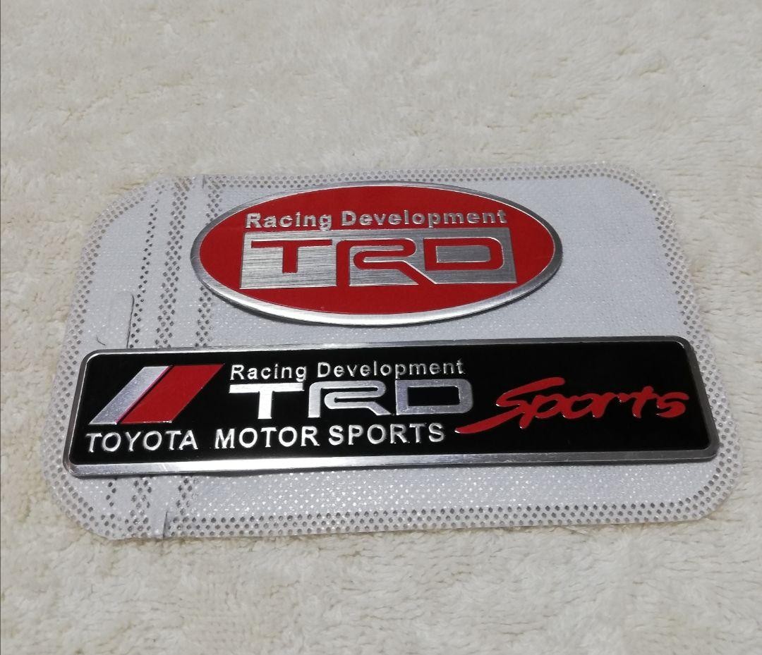 TRD SPORT Emblem Set GR Supra Yaris Celica C-HR