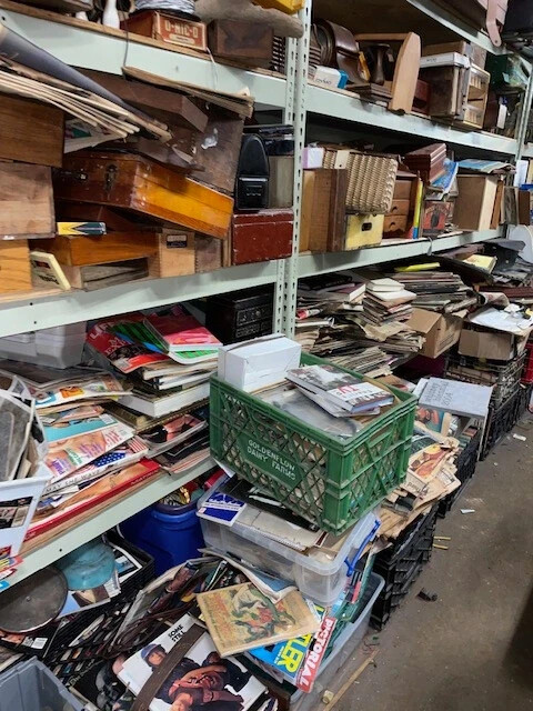 1 pound “Junk Drawer Estate Lot”-Coins, Jewelry, Stamps, Watch, -See Details #D8