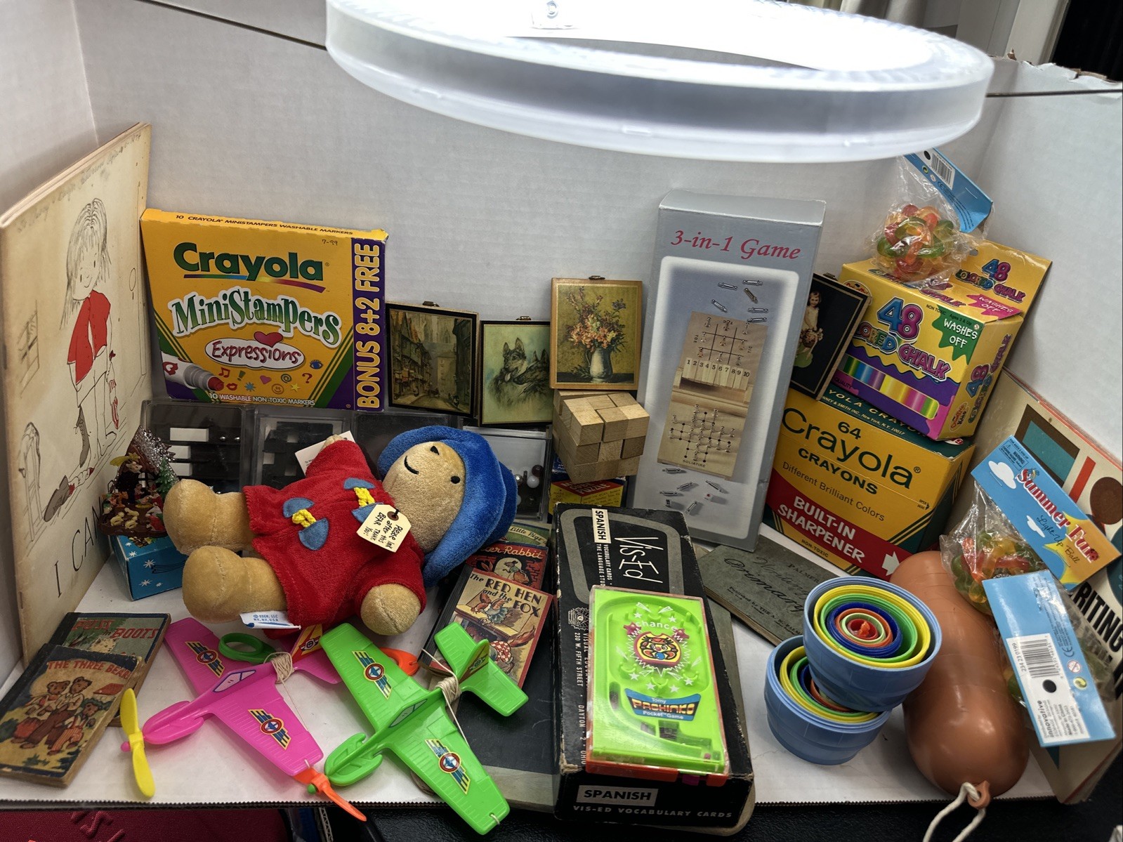 Vintage Children’s Junk Drawer. Vintage Toys, Books, Games & More. Over 35 Items