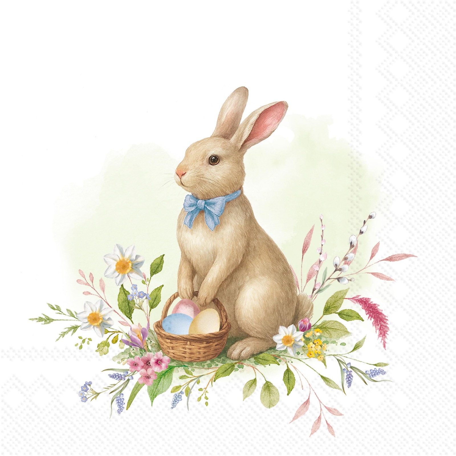 IHR Ideal Home Range Easter Friend Hopper Cocktail Napkins 3-Ply 20-Count 5×5″