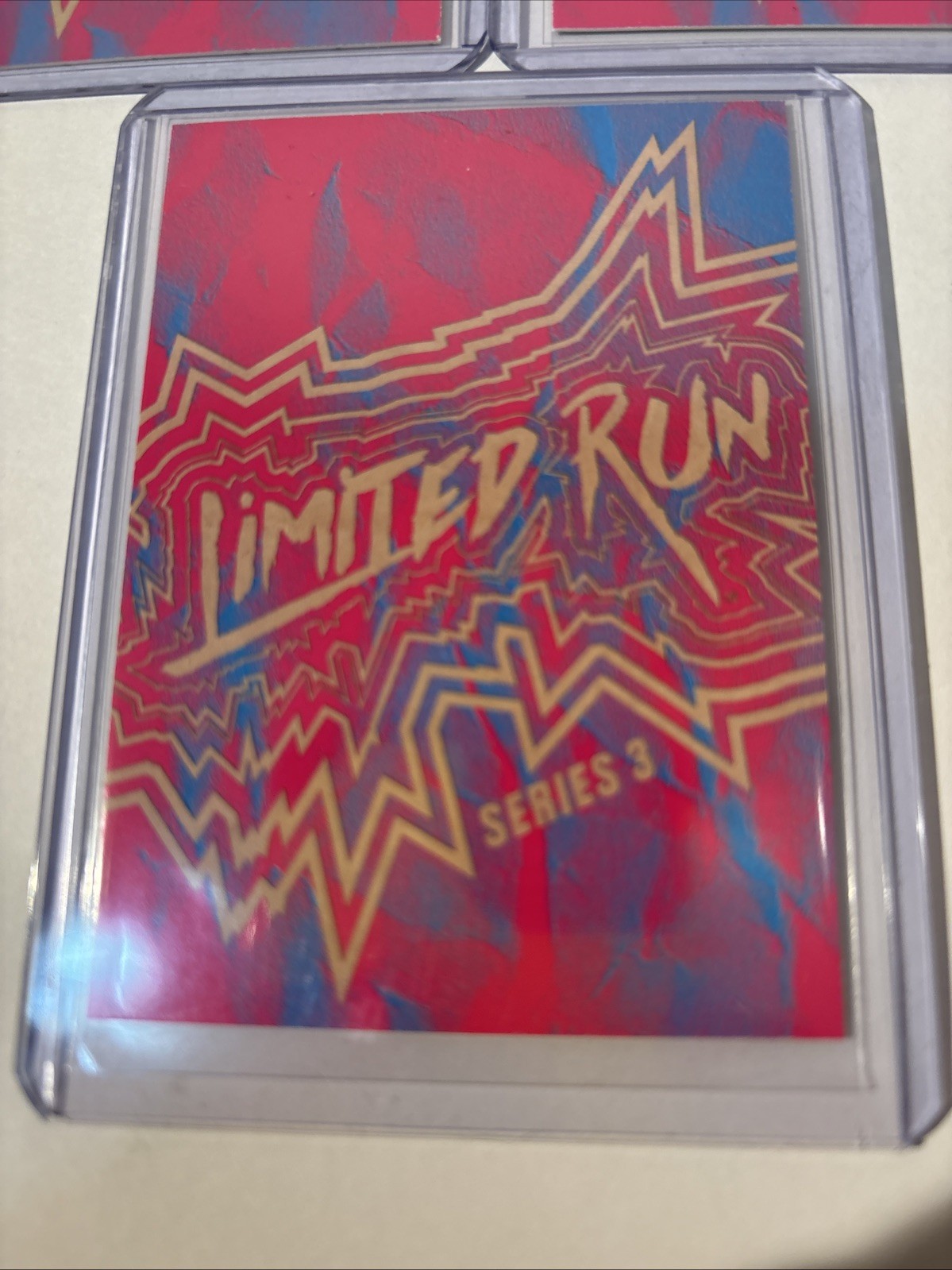 LOT OF SERIES 3 LIMITED RUN GAMES AUTOGRAPH TRADING CARD #300 GOLD UNSIGNED