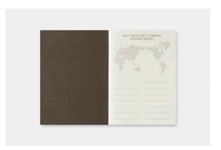 [New and unopened] Traveler’s Factory Company Notebook Partner Shops Passport