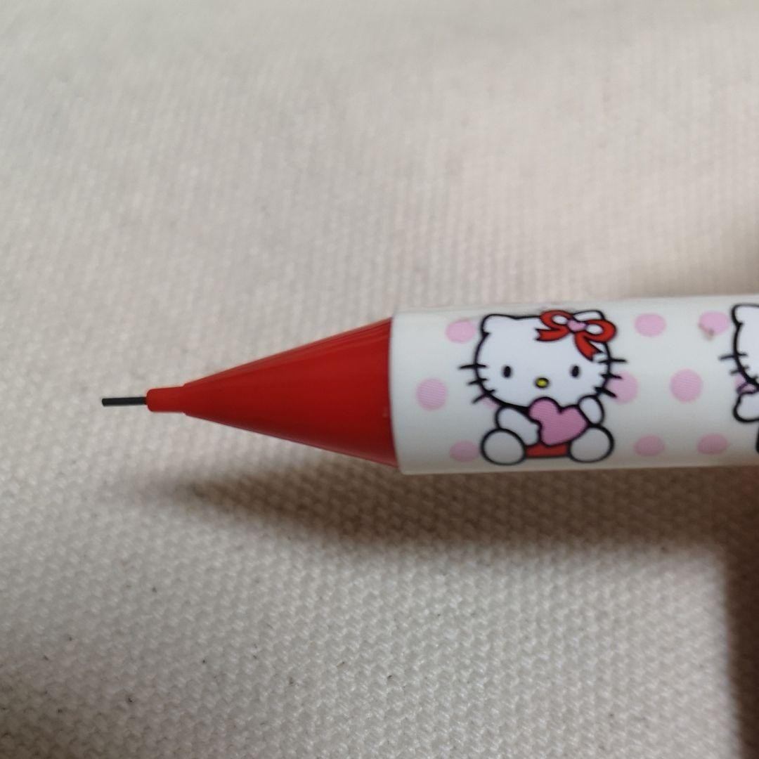 Rare Hello Kitty Apple Ribbon Mechanical Pencil 2009 Sanrio Collectible