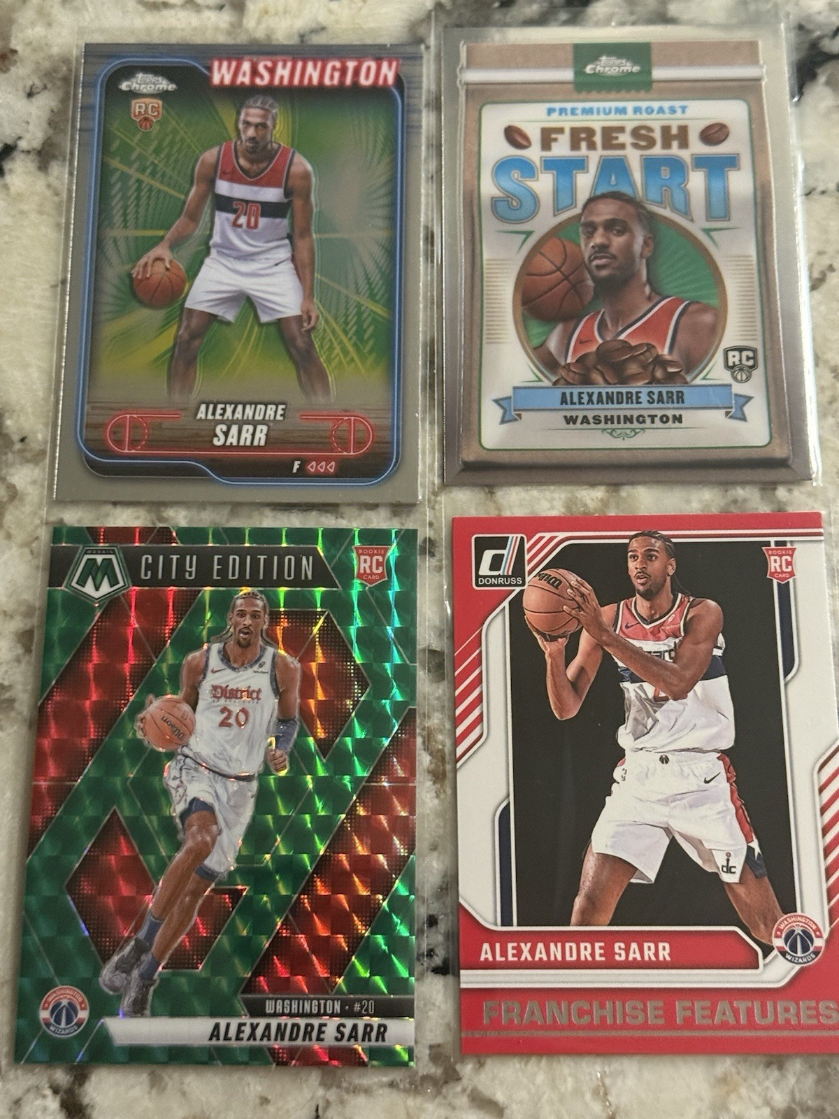 Alexandre Sarr Rookie Card Lot