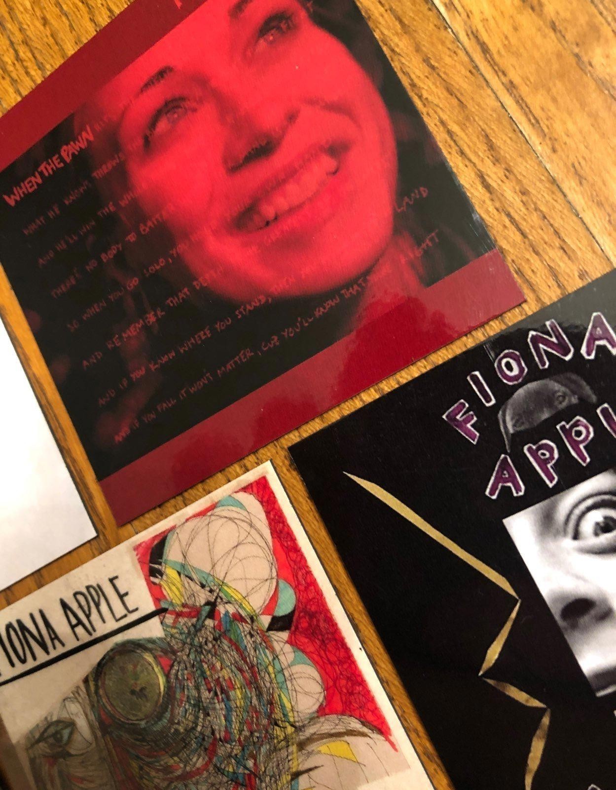 Fiona Apple fridge magnets