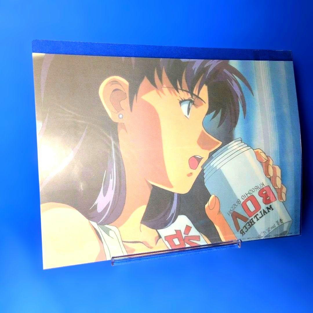 Good condition, out of print, original Evangelion cell club limited edition