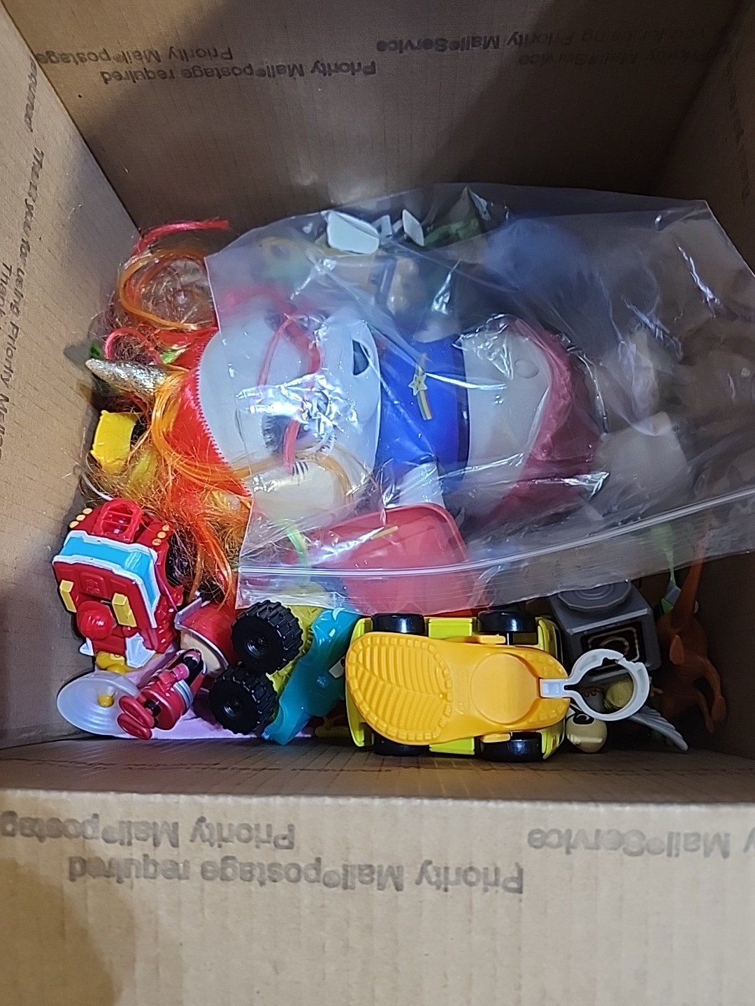Junk Drawer Lot 3 Random Read Desc. Toys Cars Dinos Action Figures 8+ LBS