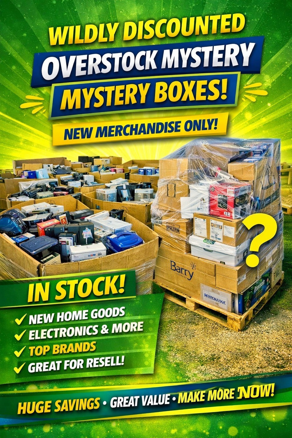 Walmart Smart Premium Treasure Crate Overstock Deals Bonus Value Finds