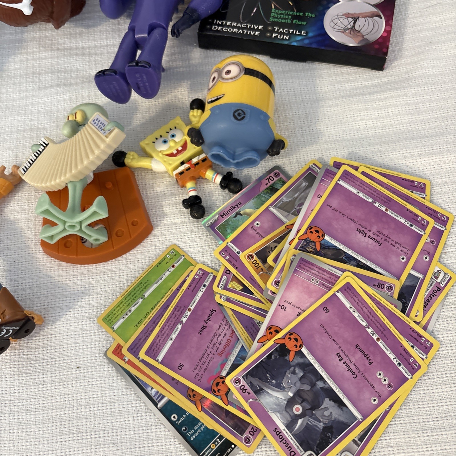Junk Drawer Box Lot Toys Toy Bundle Vtg Newer Action Figures Disney Pokemon Boys