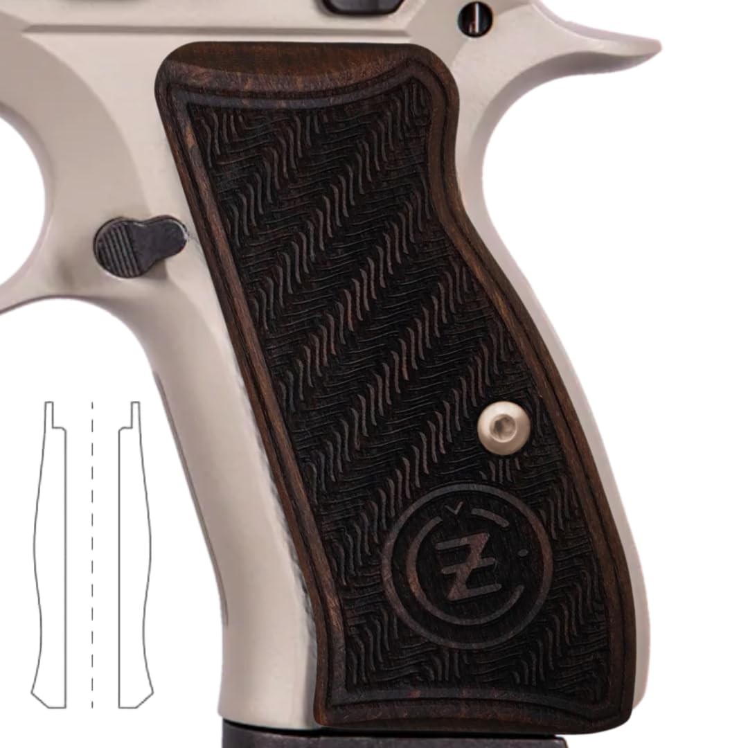 Zib Grips Wood Grips CZ 75 85 Compact P01 PCR Tristar T100
