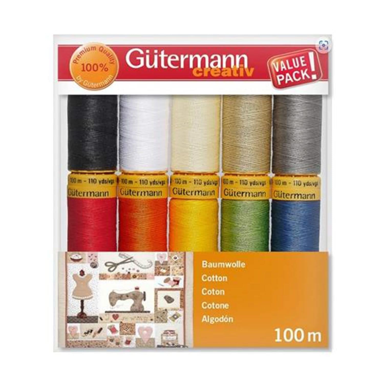 Gutermann Cotton 50 Thread Set 10 Spools734016-3