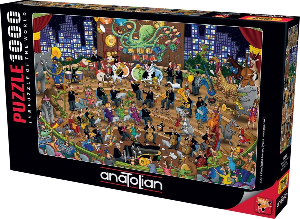 Anatolian Puzzle – Simpatico, 1000 Piece Jigsaw Puzzle, #1090 (ANA1090)