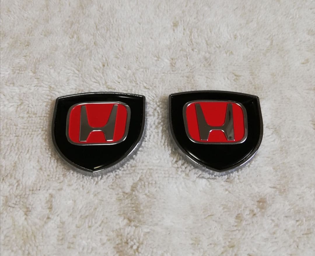 Honda Red Black Emblem Fit Vezel Freed Accord N-BOX