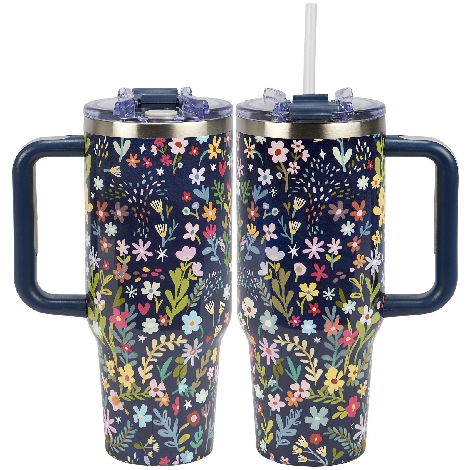 Primitives by Kathy Travel Mug – Dark Florals