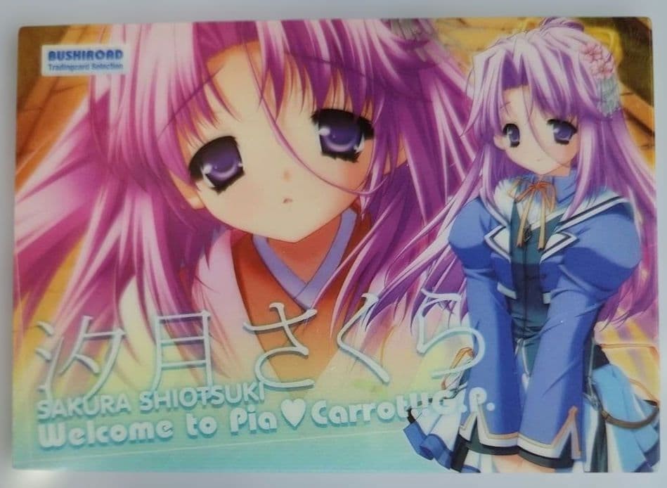 Not for sale card “Welcome to Pia Carrot!! G.P.” PR-4 & PR-5