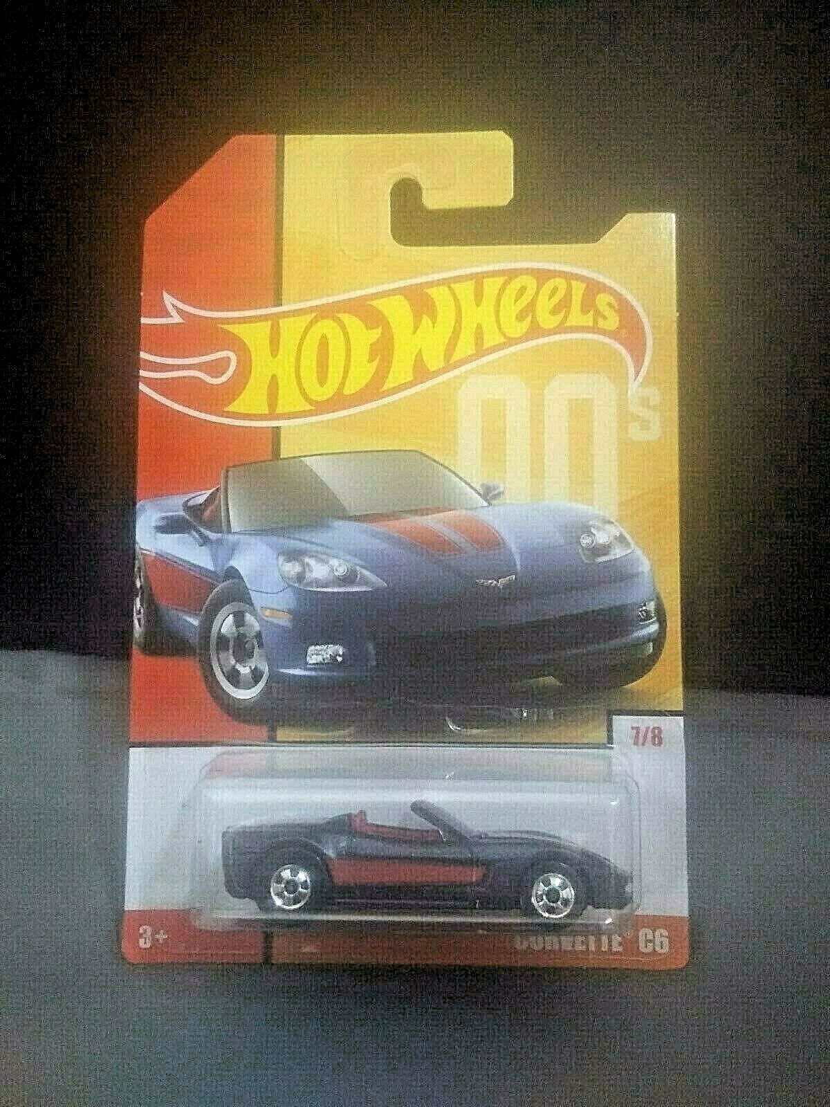 Hot Wheels Corvette C6 Throwback Decades #7/8 Exclusive Die-Cast 1:64 Scale