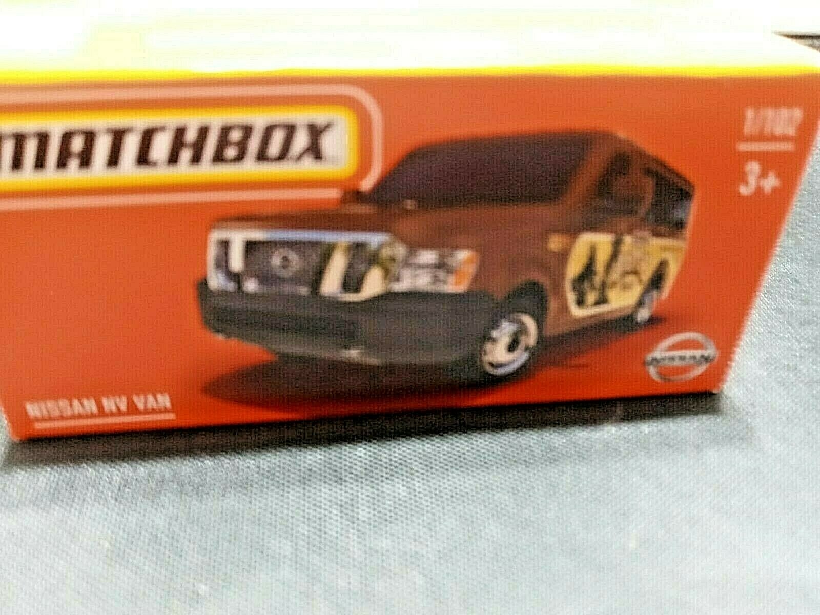 2022 Matchbox Power Grabs Nissan NV Van 1/102 Boxed Diecast New Release