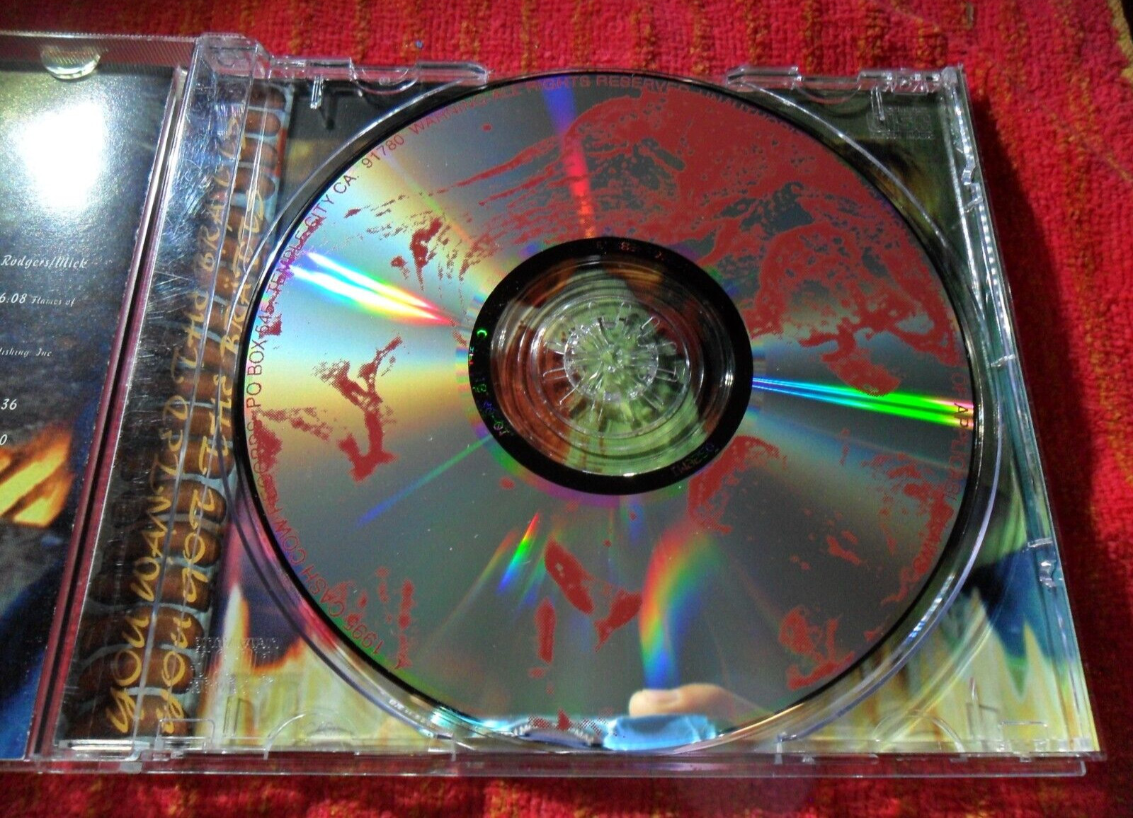 DREAD ZEPPELIN LIVE FRONT YARD BBQ ~ VERY RARE ORIGINAL CASH COW 1995 CD LED