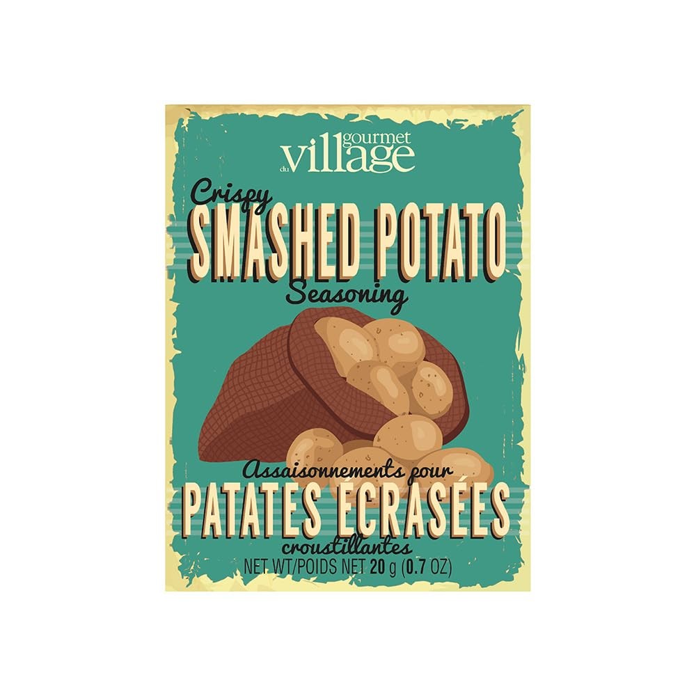 Gourmet du Village Crispy Smashed Potato Seasoning, 0.7-Ounce