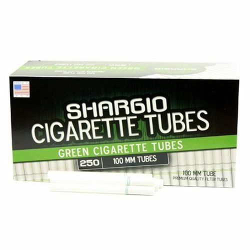 Shargio Green Menthol 100MM 100s – 2 Boxes – 250 Tubes RYO