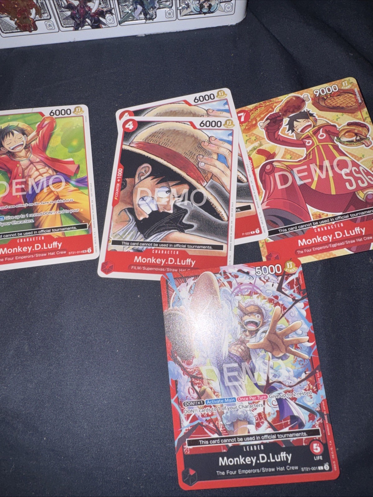 One Piece Monkey.D.Luffy Promo pack Bundle