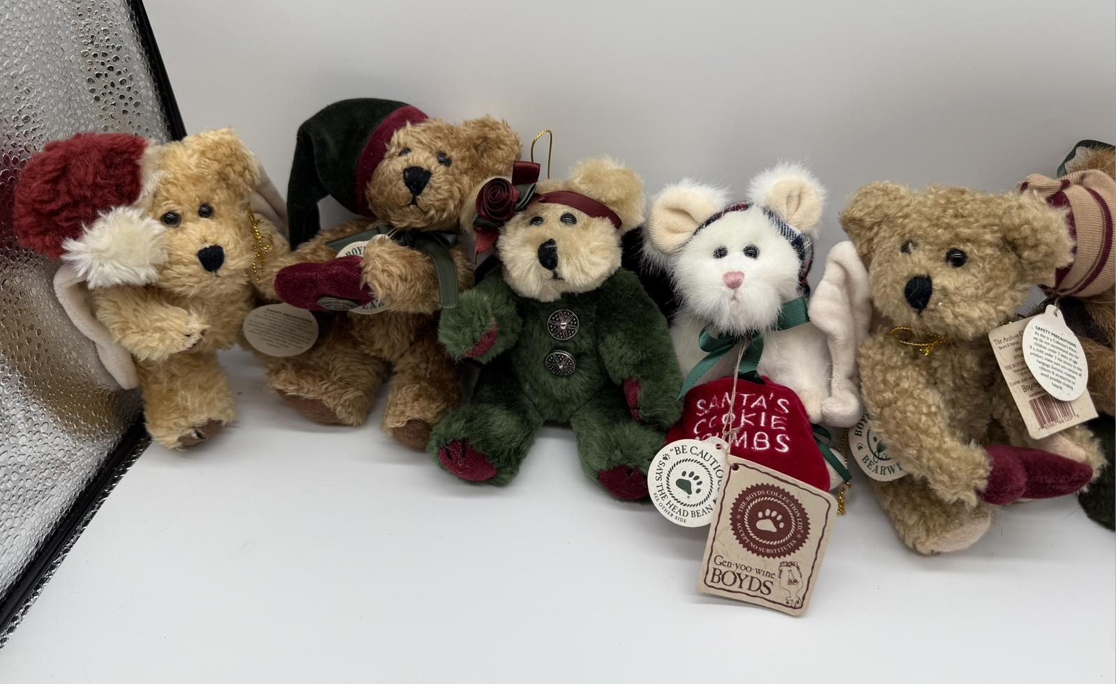 Huge Boyds Bears Collection! Stockings, Tags, Rare! 🎁