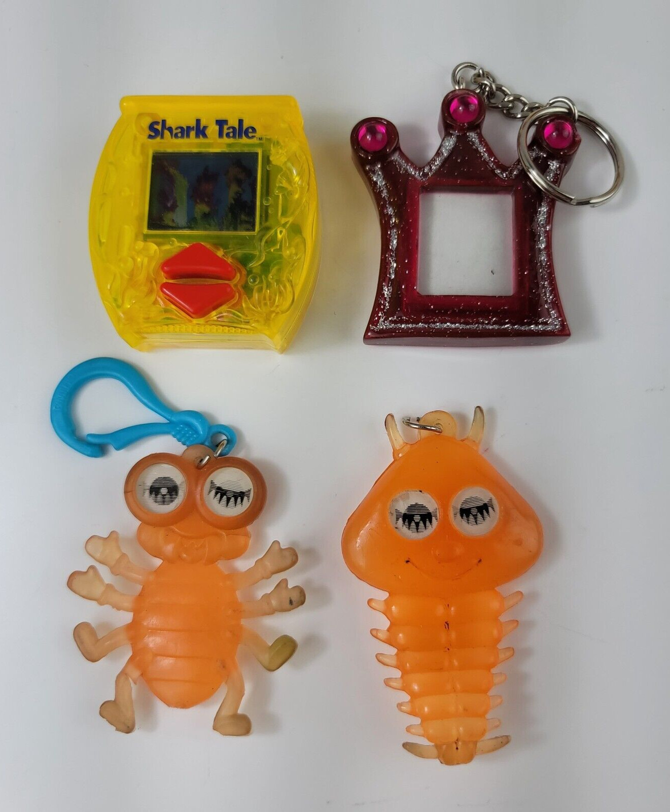 Y2K Toy Junk Drawer Lot Pocket Etch A Sketch Tops Oreo Bendy Man Key Chain AS IS