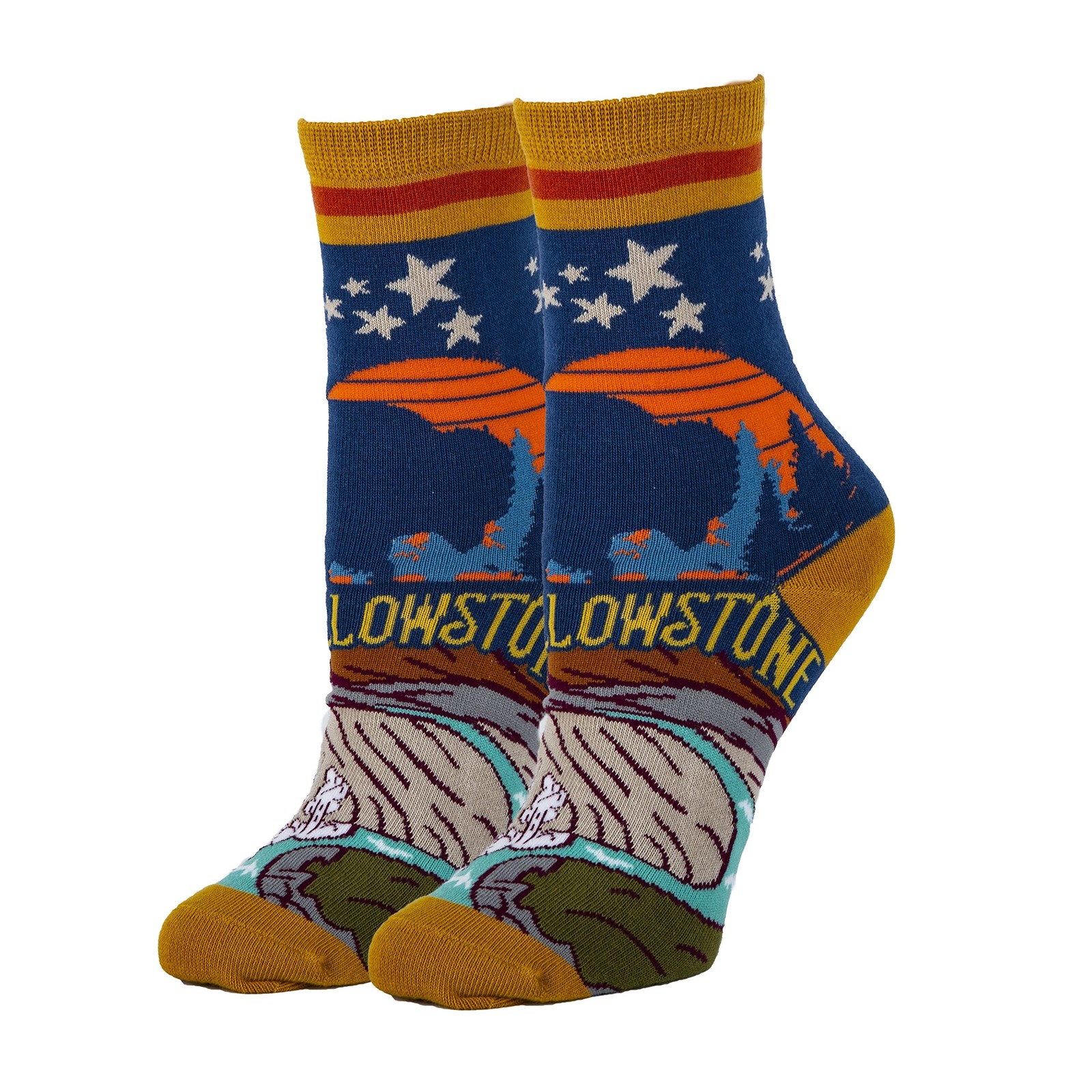 Women’s Novelty Crew Socks Oooh Yeah Funny Fun Crazy Cool Socks