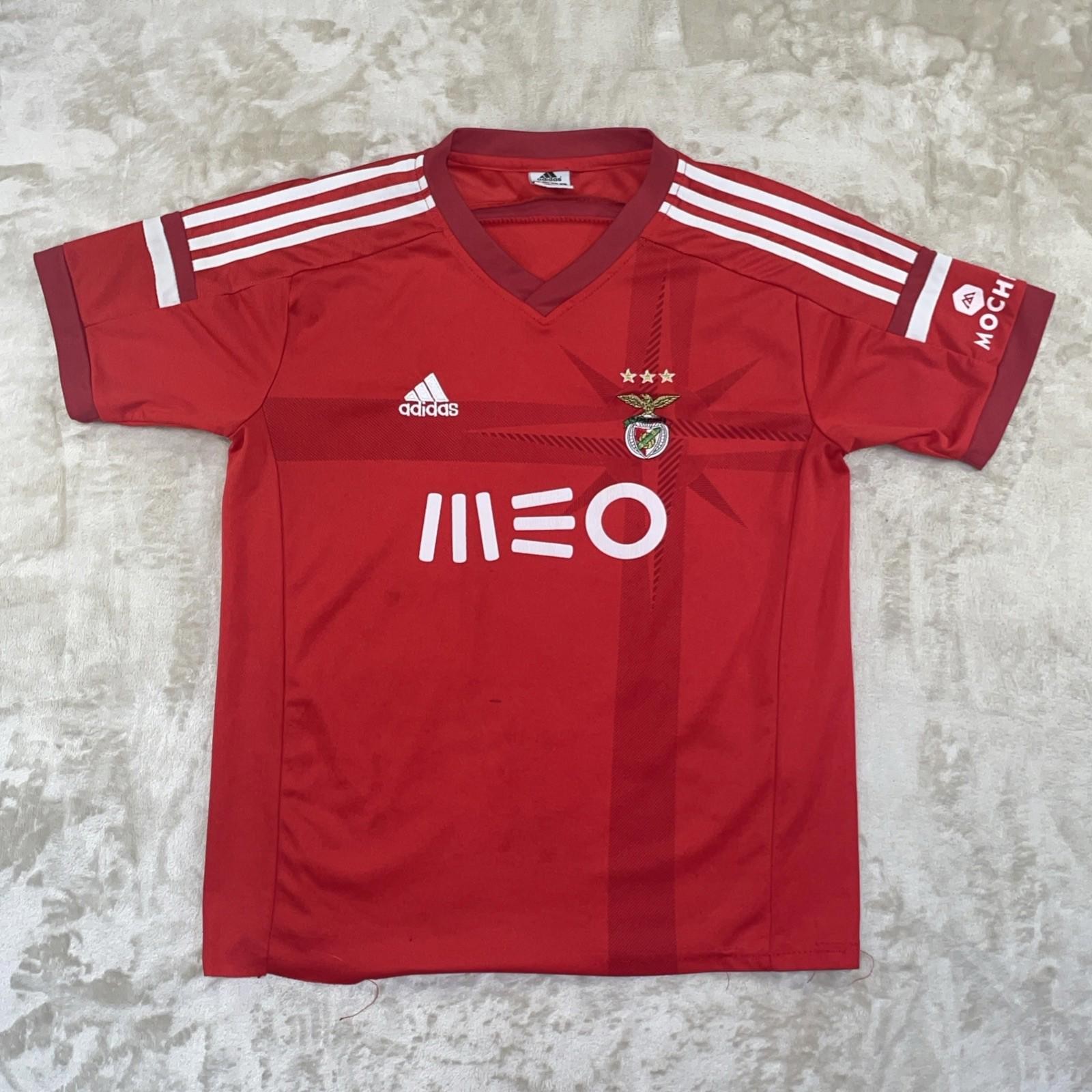 2014/2015 Adidas SL Benfica Home Soccer Futbol Jersey Size LARGE *Read Descripti
