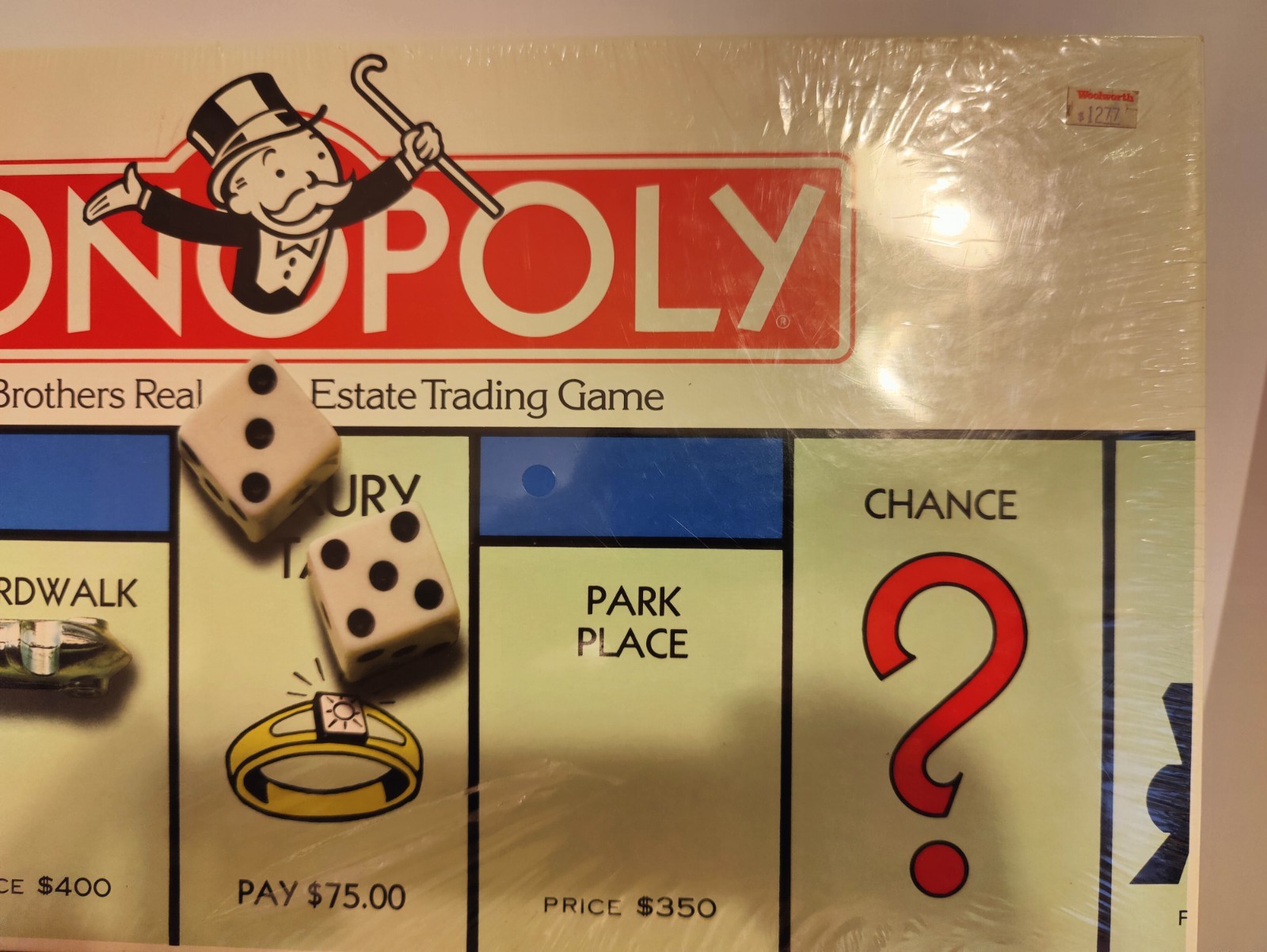 MONOPOLY BOARD GAME, SEALED Boardgame, PARKER BROTHERS, 1999 NEVER OPENED, GAMES