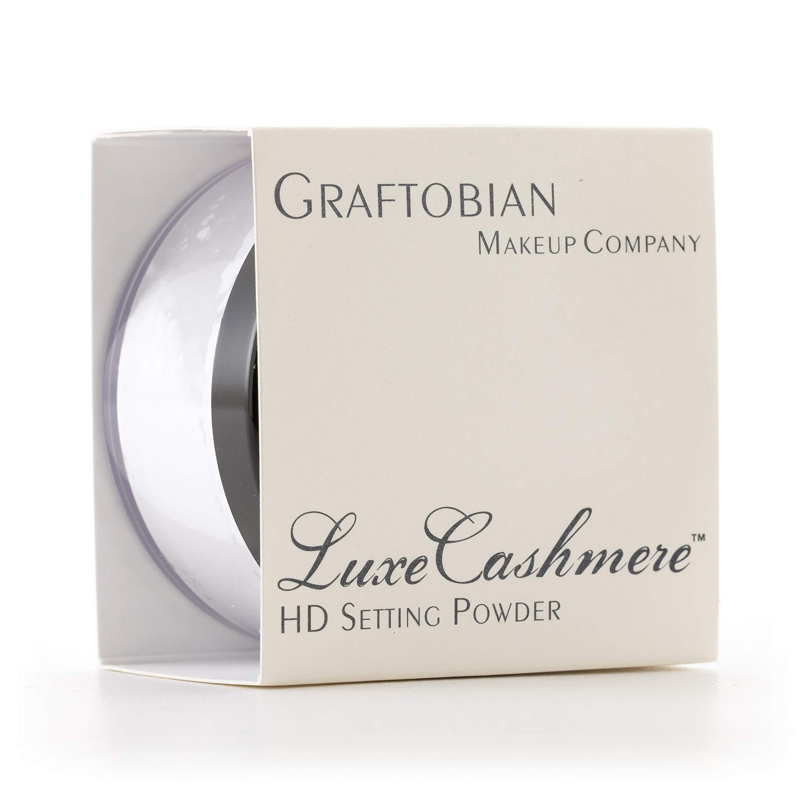 Graftobian HD LuceCashmere Setting Powder, Matte, Silky Finish