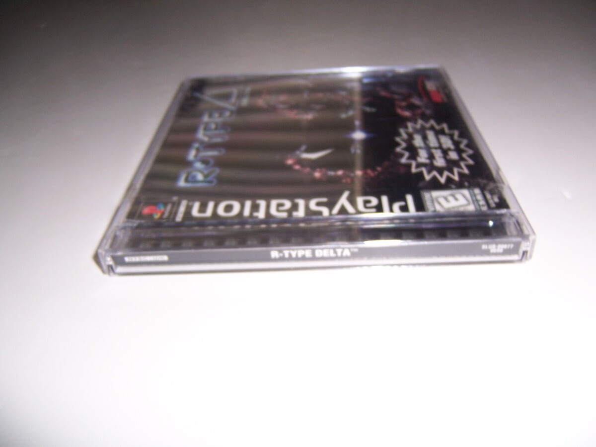 Playstation 1 PS1 R-Type Delta Video Game, Art Back & Booklet Front – Pre-Owned