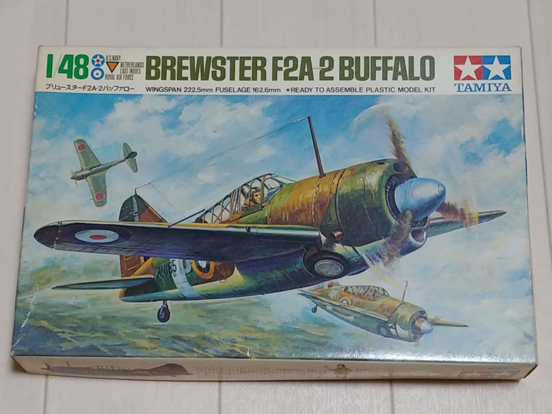 Oshika Tamiya Brewster F2A−2 Buffalo