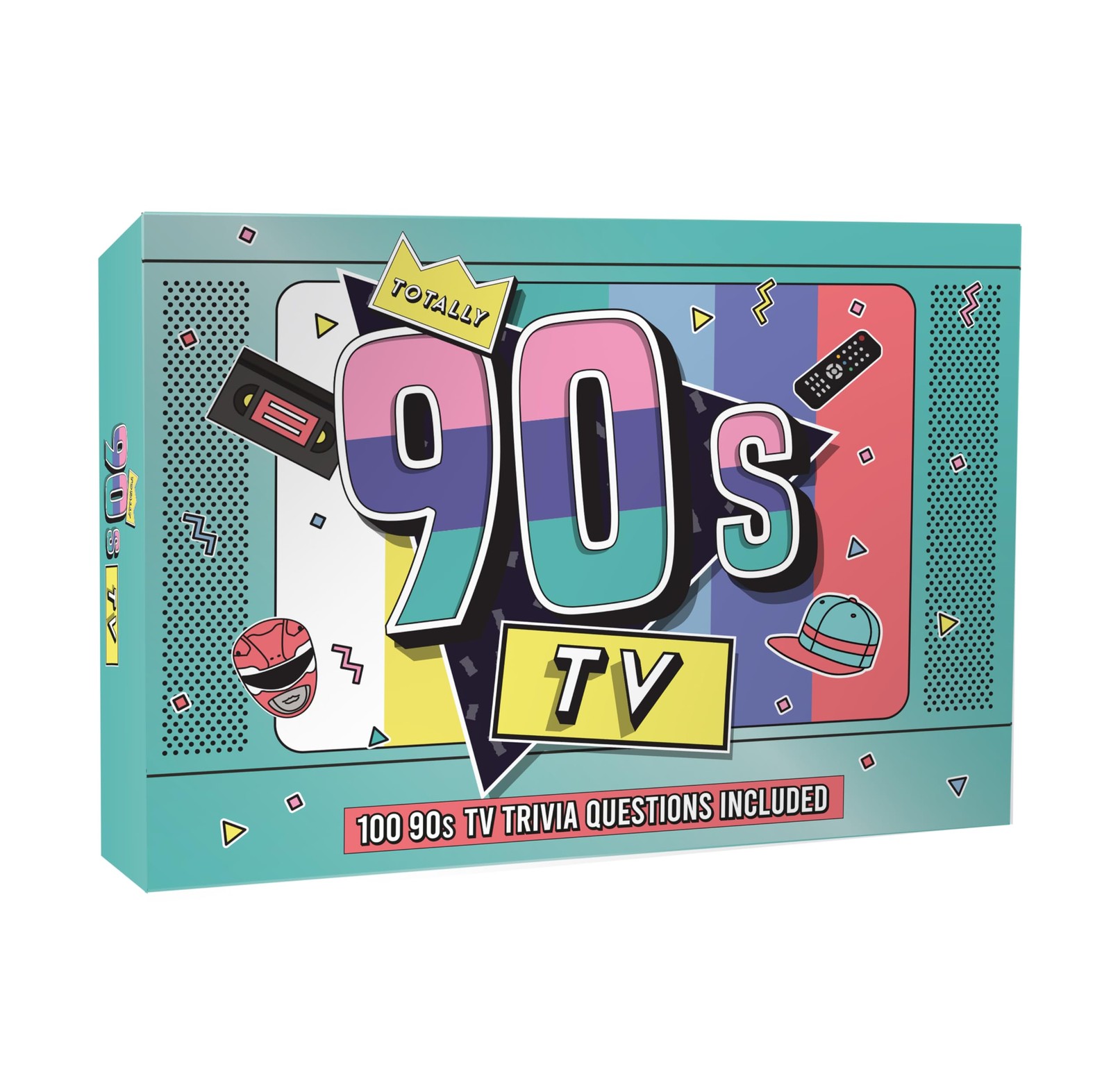 Spinning Hat 90 s TV Trivia Multicolor Standard Functional Mixed Materials