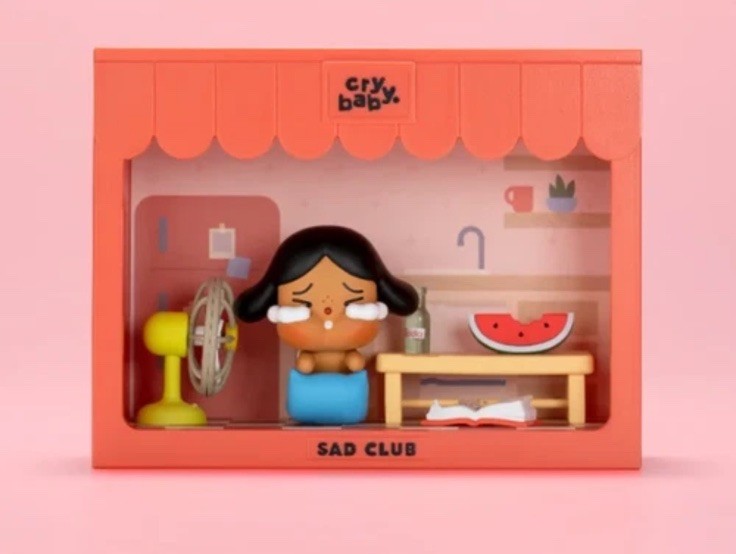 Pop Mart Crybaby Sad Club Scene Hottest Day Summer Figure Rare Cute US Seller