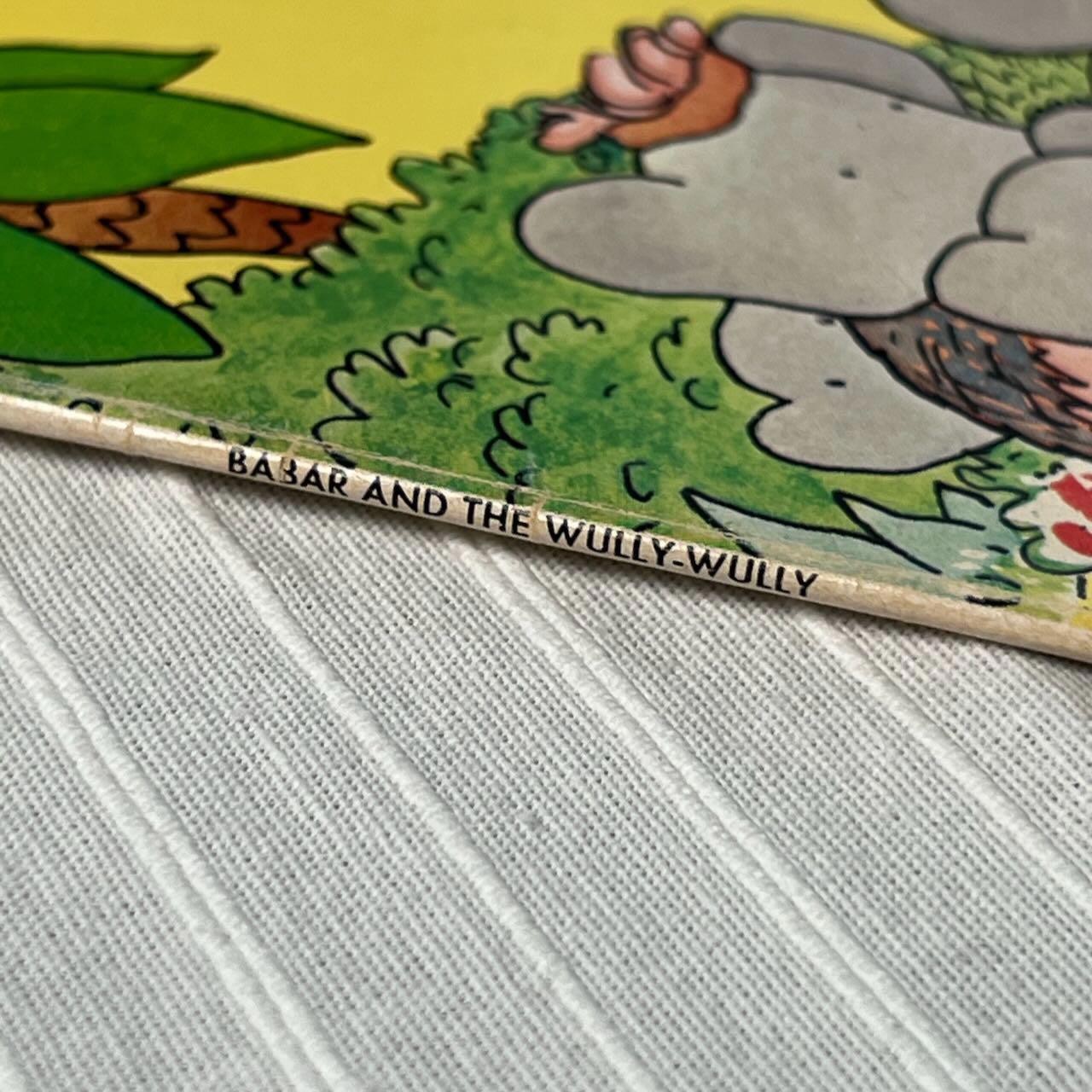 Babar and the Wully-Wully Paperback 1975 First Edition Print RARE