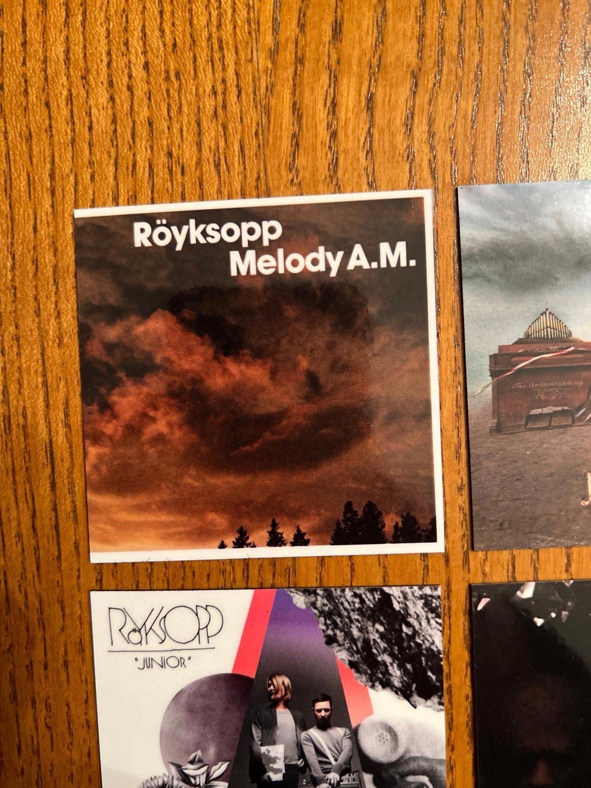 Royksopp fridge magnets