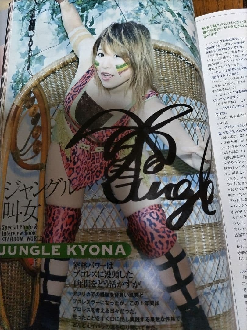 Kairi Hojo Autographed Stardom World Photo Book Set Vol1-4 Io Shirai Mayu Iwata
