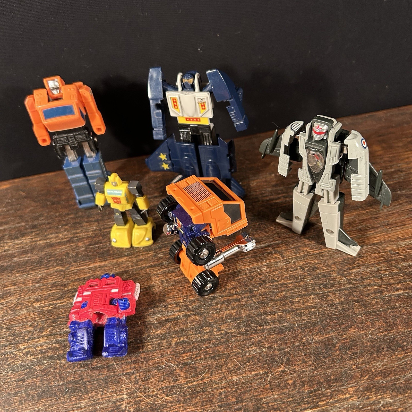 Vintage Toy Lot (6) Transformers Action Figures