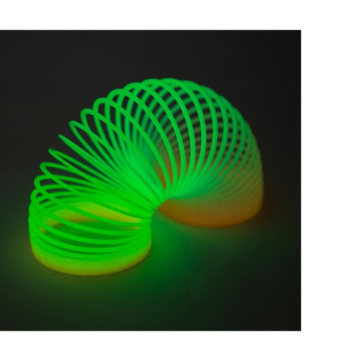 Fun 3″ Rainbow Glow-in-the-Dark Coil Spring – Great for Parties & Events