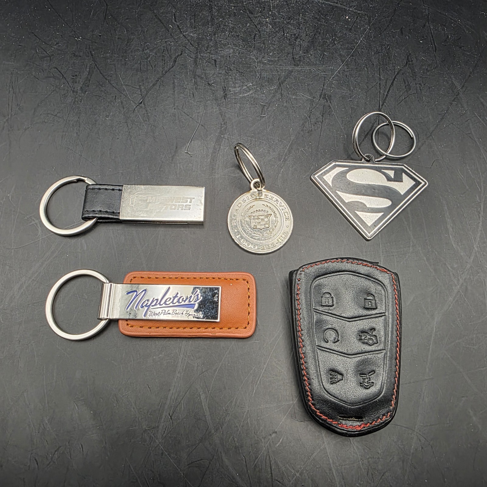 Junk Drawer Clean Out Random Key Chain Napleton’s,Midwest Motors,Cadillac