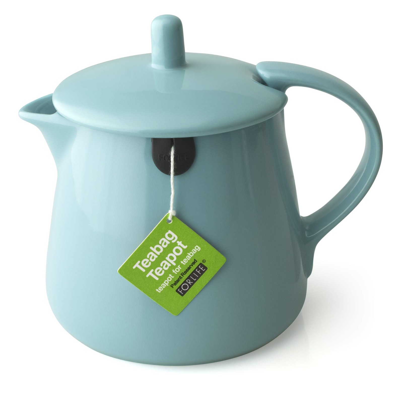 FORLIFE Teabag Teapot, 12-Ounce, Turquoise
